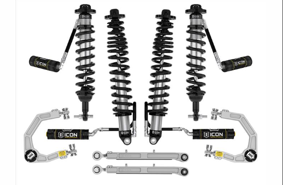 2021-2023 BRONCO NON-SASQUATCH 3-4" LIFT STAGE 5 SUSPENSION SYSTEM BILLET