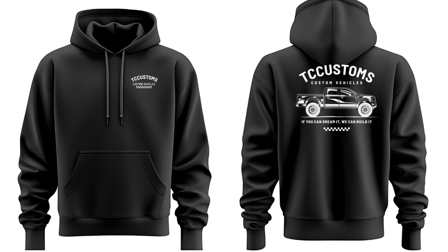 TCcustoms Truck Hoodie: Large and XL