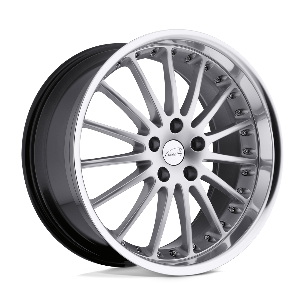 Coventry | WHITLEY | Hyper Silver W/ Mirror Cut Lip | 20X10 | 5X108 | 45mm/7.27" | 2010COW455108S63