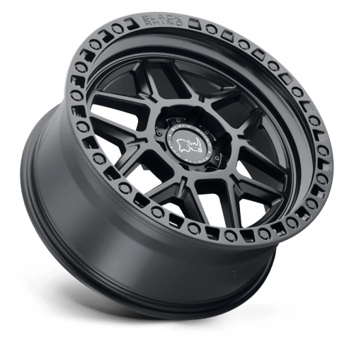 Black Rhino Hard Alloys | KELSO | Matte Black | 20X9 | 6X139.7 | 12mm/5.47" | 2090KLS126140M12