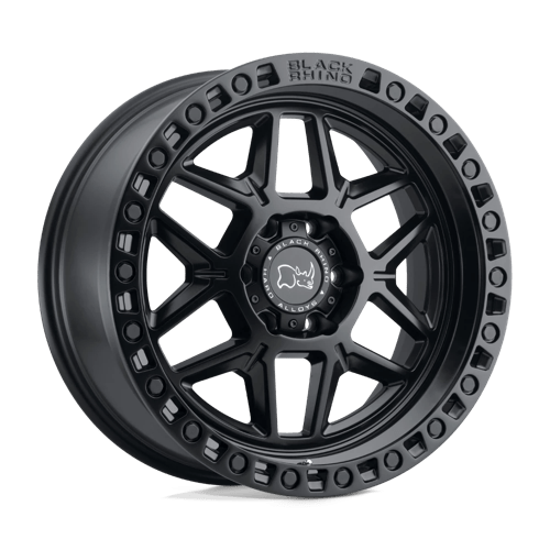 Black Rhino Hard Alloys | KELSO | Matte Black | 18X9 | 6X139.7 | -12mm/4.53" | 1890KLS-26140M12