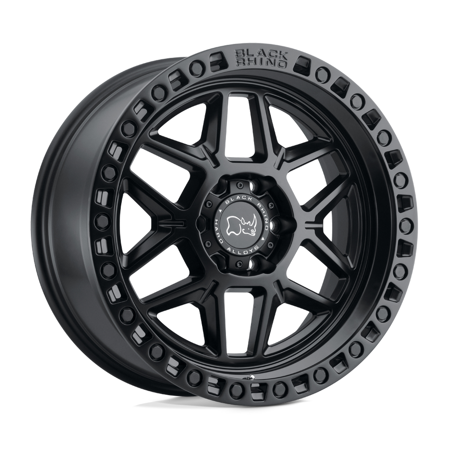 Black Rhino Hard Alloys | KELSO | Matte Black | 18X9 | 6X135 | 12mm/5.47" | 1890KLS126135M87