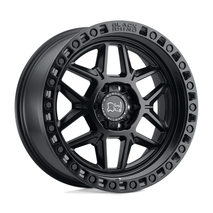 Black Rhino Hard Alloys | KELSO | Matte Black | 20X9 | 6X139.7 | 12mm/5.47" | 2090KLS126140M12