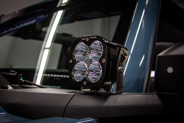 Baja Designs 2021-2023 Ford Bronco A Piller Light Kit XL Sport Spot