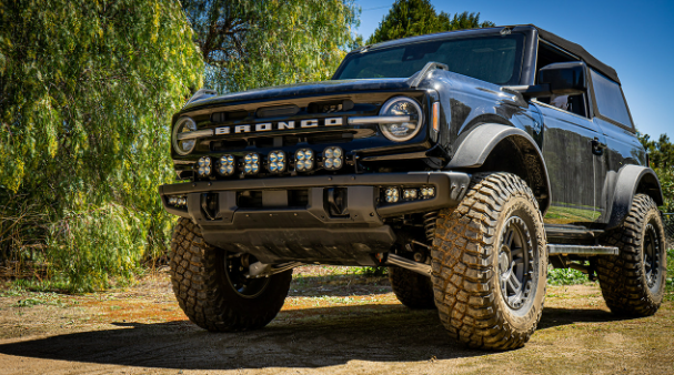 Baja Designs 2021-2023 Ford Bronco 6 XL Linkable Light Bar For Steel Bumper Mount