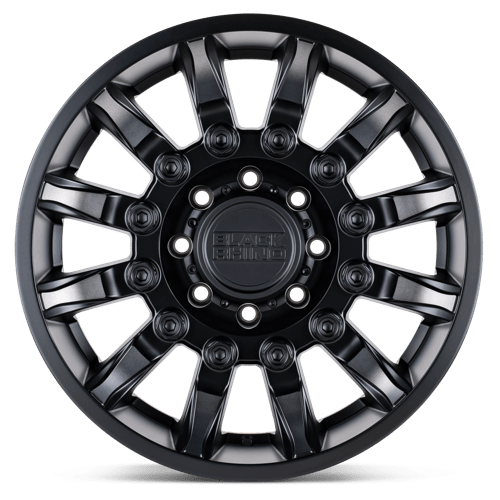 Black Rhino Hard Alloys | MISSION | Matte Black W/ Machined Tinted Spokes | 17X8.5 | 6X139.7 | 0mm/4.75" | 1785MSN006140M12