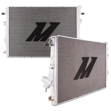 Mishimoto Aluminum Primary Radiator - 2017+ Ford F-250/F-350 Super Duty 6.7L Power Stroke Diesel