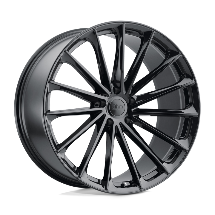 OHM | PROTON | Gloss Black | 19X8.5 | 5X114.3 | 30mm/5.93" | 1985PTN305114B71