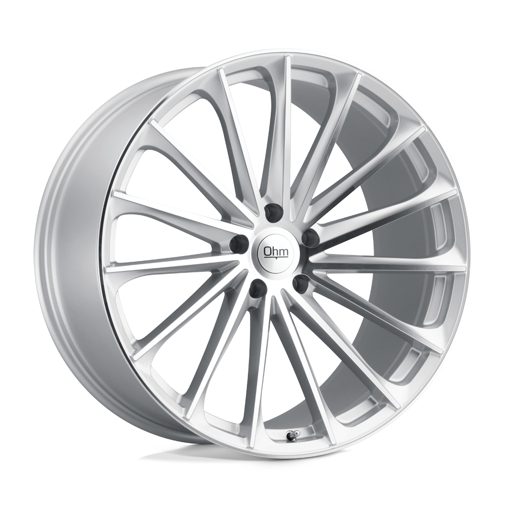 OHM | PROTON | Silver W/ Mirror Face | 17X7 | 5X114.3 | 50mm/5.97" | 1770PTN505114S76