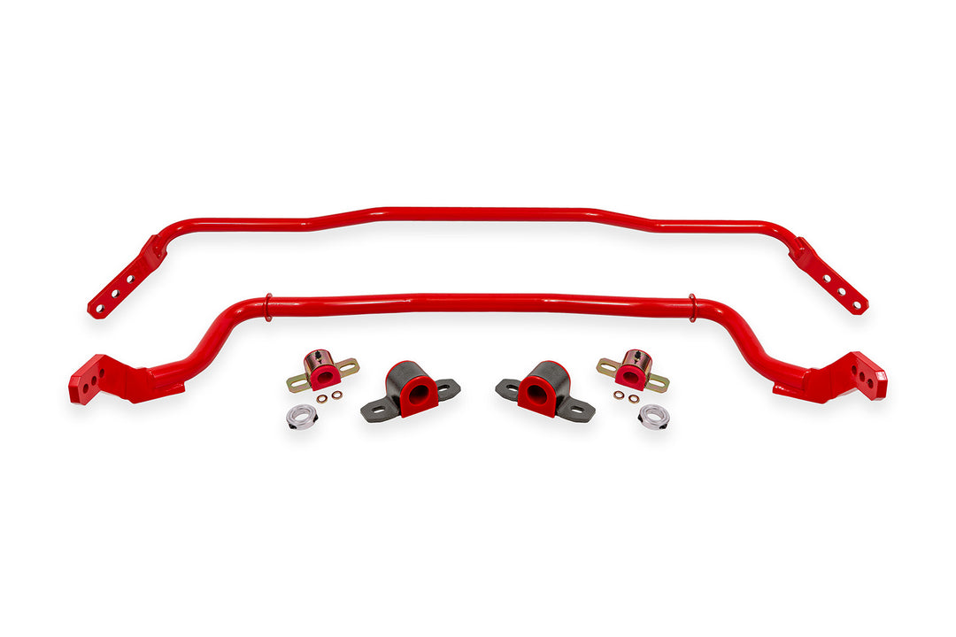 BMR Suspension Adjustable Front & Rear Sway Bar Kit - 2015-2026 Ford Mustang