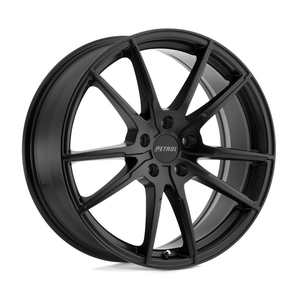 Petrol | P0A | Matte Black | 18X8 | 5X114.3 | 40mm/6.07" | 1880P0A405114M76