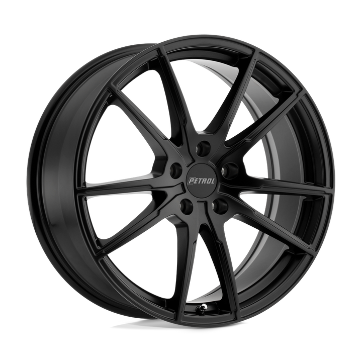 Petrol | P0A | Matte Black | 18X8 | 5X114.3 | 40mm/6.07" | 1880P0A405114M76