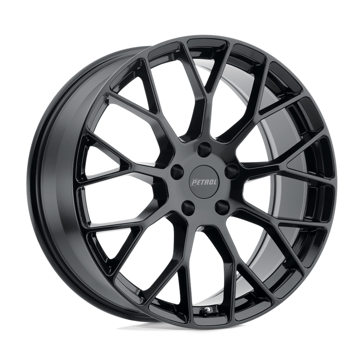 Petrol | P2B | Gloss Black | 18X8 | 5X114.3 | 40mm/6.07" | 1880P2B405114B76