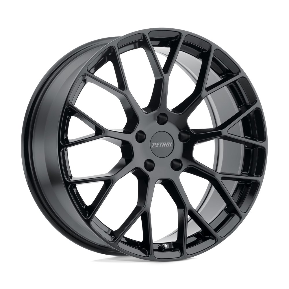 Petrol | P2B | Gloss Black | 19X8 | 5X114.3 | 40mm/6.07" | 1980P2B405114B76