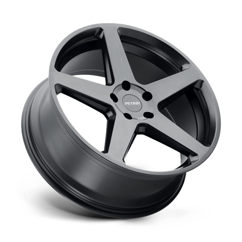 Petrol | P2C | Semi Gloss Black | 20X8.5 | 5X114.3 | 40mm/6.32" | 2085P2C405114B76
