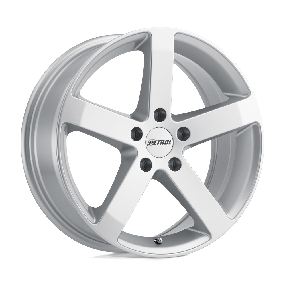 Petrol | P3B | Gloss Silver | 17X7 | 5X108 | 38mm/5.5" | 1770P3B385108S72
