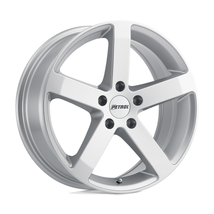 Petrol | P3B | Gloss Silver | 17X7 | 5X108 | 38mm/5.5" | 1770P3B385108S72
