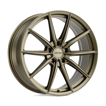 Petrol | P4B | Matte Bronze | 19X8 | 5X108 | 40mm/6.07" | 1980P4B405108Z72