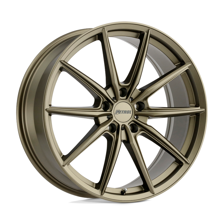 Petrol | P4B | Matte Bronze | 19X8 | 5X108 | 40mm/6.07" | 1980P4B405108Z72