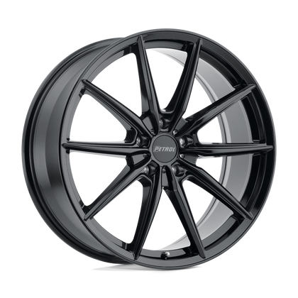 Petrol | P4B | Gloss Black | 20X8.5 | 5X108 | 40mm/6.32" | 2085P4B405108B72