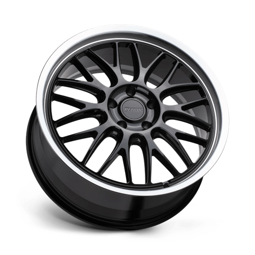 Petrol | P4C | Gloss Black W/ Machined Cut Lip | 20X8.5 | 5X114.3 | 40mm/6.32" | 2085P4C405114B76