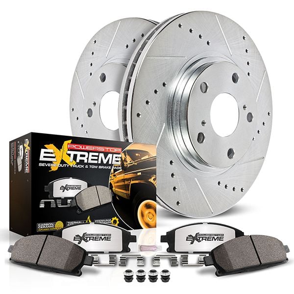PowerStop Z36 Truck & Tow Rear Brake Kit - 2022-2024 Ford Expedition
