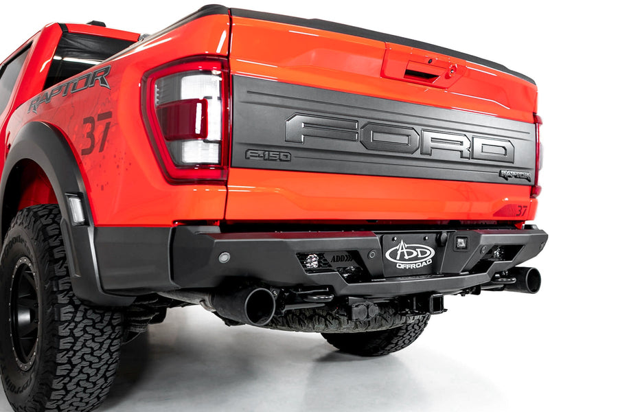Addictive Desert Designs Stealth Fighter Rear Bumper - 2021-2026 Ford F-150 Raptor / Raptor R