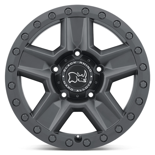 Black Rhino Hard Alloys | RAVINE | Matte Black | 20X9 | 6X139.7 | 12mm/5.47" | 2090RVN126140M12