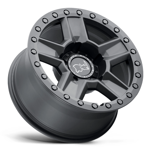 Black Rhino Hard Alloys | RAVINE | Matte Black | 20X9 | 6X139.7 | 12mm/5.47" | 2090RVN126140M12