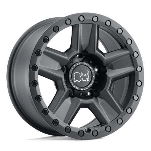 Black Rhino Hard Alloys | RAVINE | Matte Black | 20X9 | 6X139.7 | 12mm/5.47" | 2090RVN126140M12