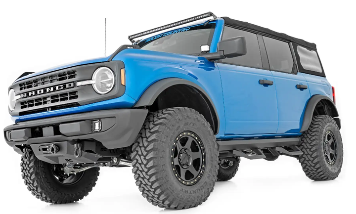 Rough Country Bronco SRX2 Adjustable Aluminum Step