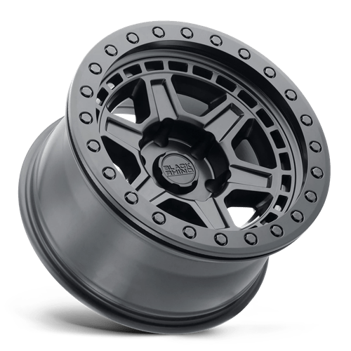 Black Rhino Hard Alloys | RENO | Matte Black W/ Brass Bolts | 17X9 | 6X139.7 | 0mm/5" | 1790REN006140M12
