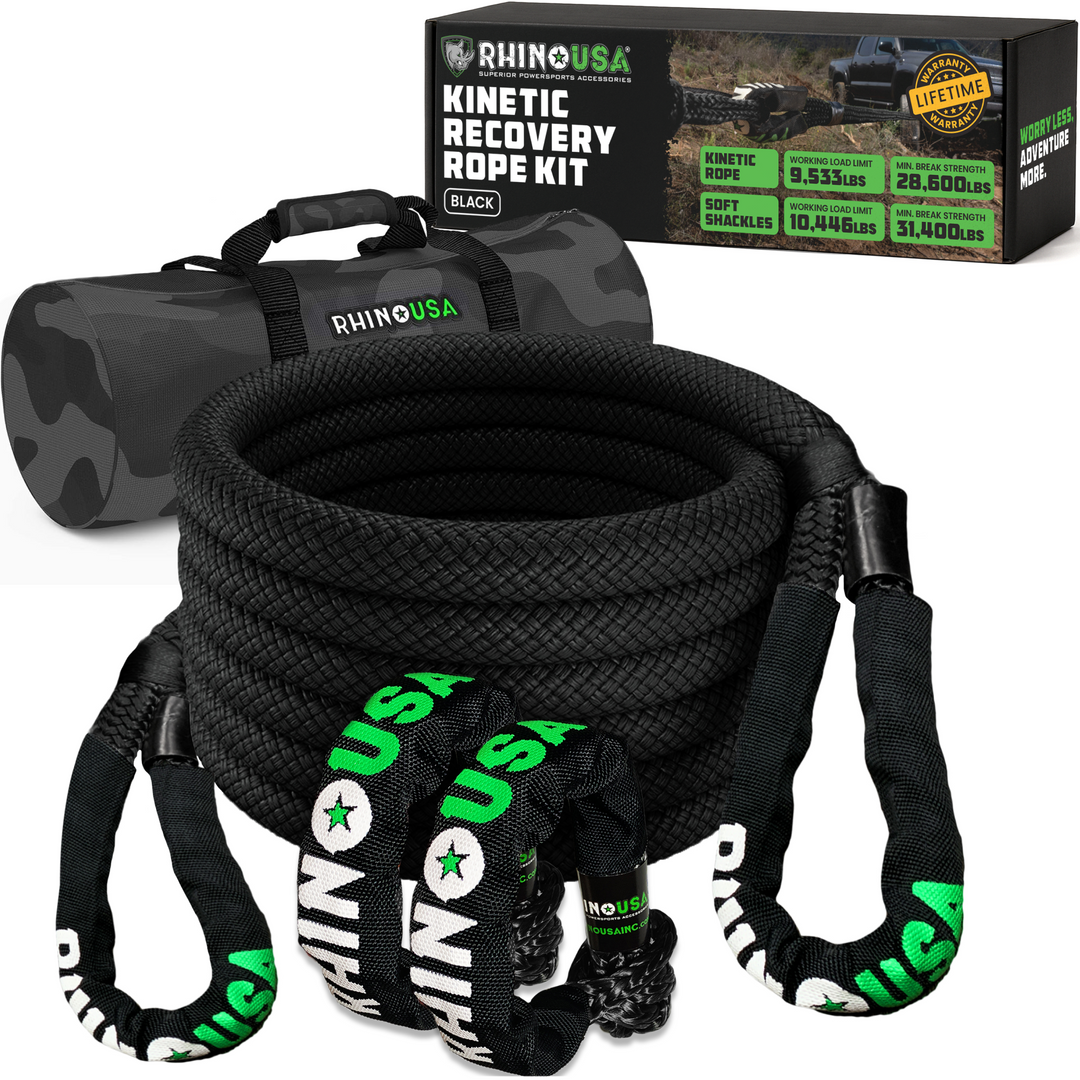 Rhino USA Kinetic Recovery Rope 7/8" x 30'