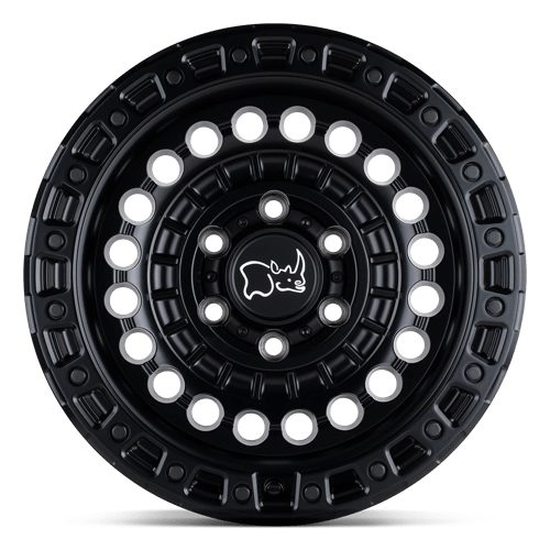 Black Rhino Hard Alloys | SENTINEL | Matte Black | 17X8.5 | 6X139.7 | -10mm/4.36" | 1785STN-06140M12