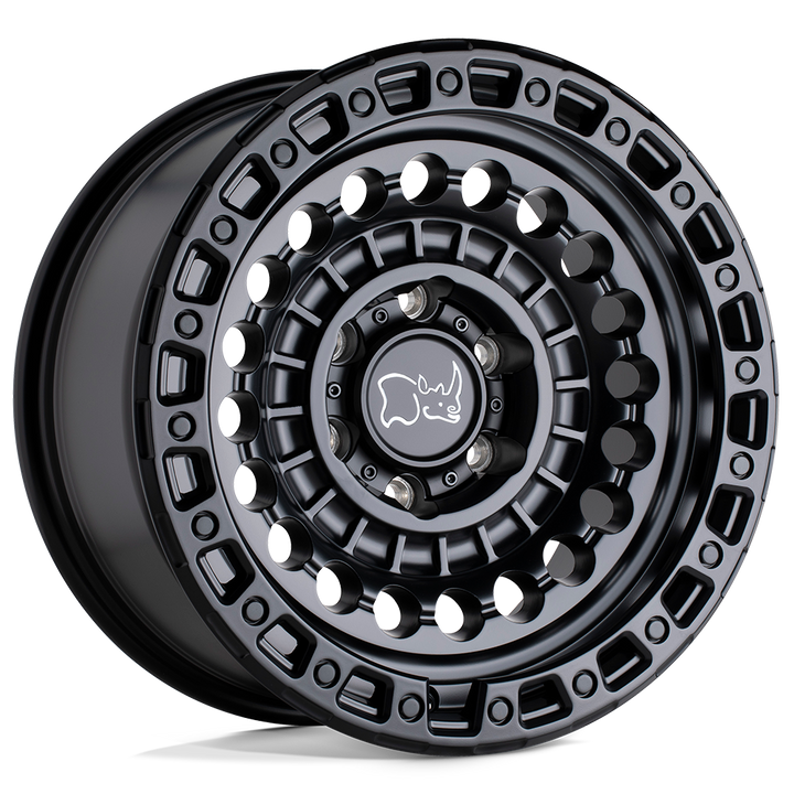 Black Rhino Hard Alloys | SENTINEL | Matte Black | 17X8.5 | 6X139.7 | -10mm/4.36" | 1785STN-06140M12