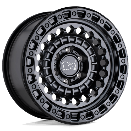Black Rhino Hard Alloys | SENTINEL | Matte Black | 17X8.5 | 6X139.7 | -10mm/4.36" | 1785STN-06140M12