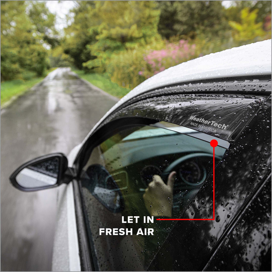WeatherTech Side Window Deflectors - 2021-2026 Ford Bronco Sport