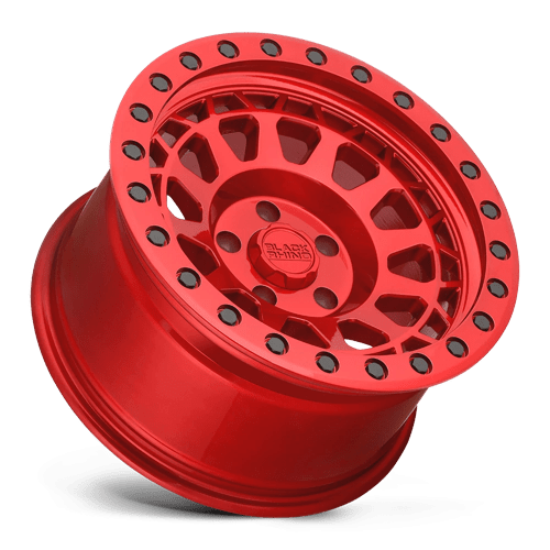Black Rhino Hard Alloys | PRIMM | Candy Red W/ Black Bolts | 18X9.5 | 6X139.7 | -12mm/4.78" | 1895PRM-26140R12