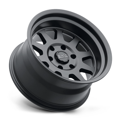 Black Rhino Hard Alloys | STADIUM | Matte Black | 17X9.5 | 6X139.7 | -18mm/4.54" | 1795SDM-86140M12A