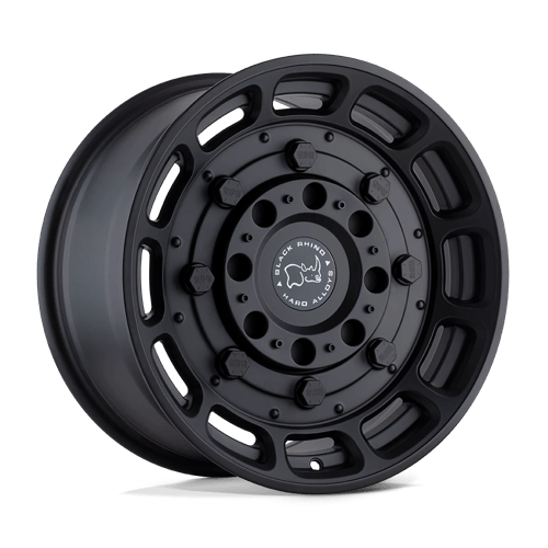 Black Rhino Hard Alloys | WARTHOG | Matte Black | 20X9.5 | 6X135 | -18mm/4.54" | 2095WHG-86135M87