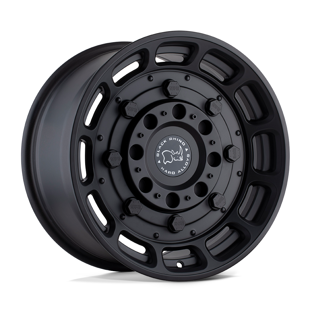 Black Rhino Hard Alloys | WARTHOG | Matte Black | 20X9.5 | 6X135 | -18mm/4.54" | 2095WHG-86135M87