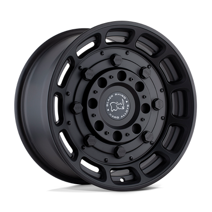 Black Rhino Hard Alloys | WARTHOG | Matte Black | 20X9.5 | 6X135 | -18mm/4.54" | 2095WHG-86135M87