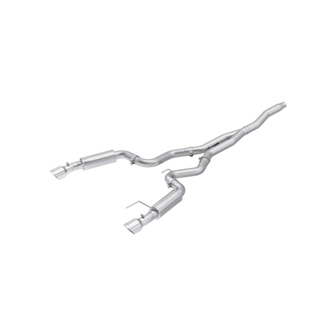 MBRP XP Series 3-Inch Race Cat-Back Exhaust - 2015-2023 Ford Mustang EcoBoost 2.3