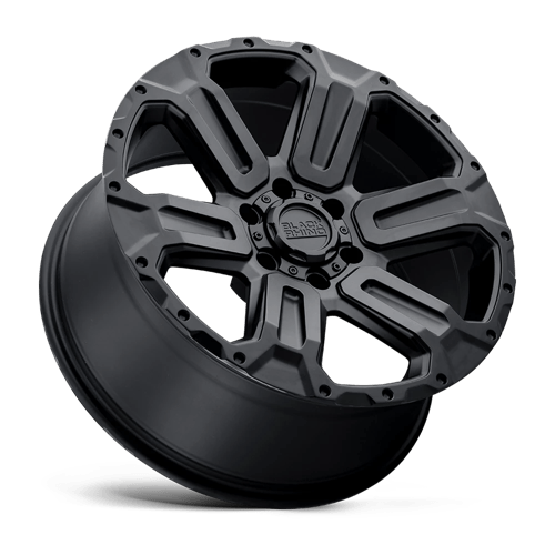 Black Rhino Hard Alloys | WANAKA | Matte Black | 20X9 | 6X139.7 | 12mm/5.47" | 2090WKA126140M12