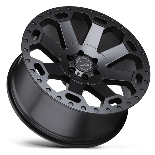 Black Rhino Hard Alloys | WARLORD | Matte Gunmetal | 17X9 | 6X135 | 12mm/5.47" | 1790WAR126135G87