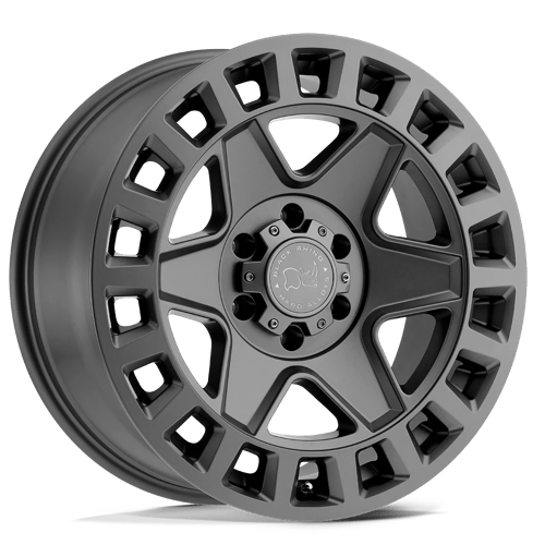 Black Rhino Hard Alloys | YORK | Matte Gunmetal | 17X8 | 5X114.3 | 35mm/5.88" | 1780YRK355114G76