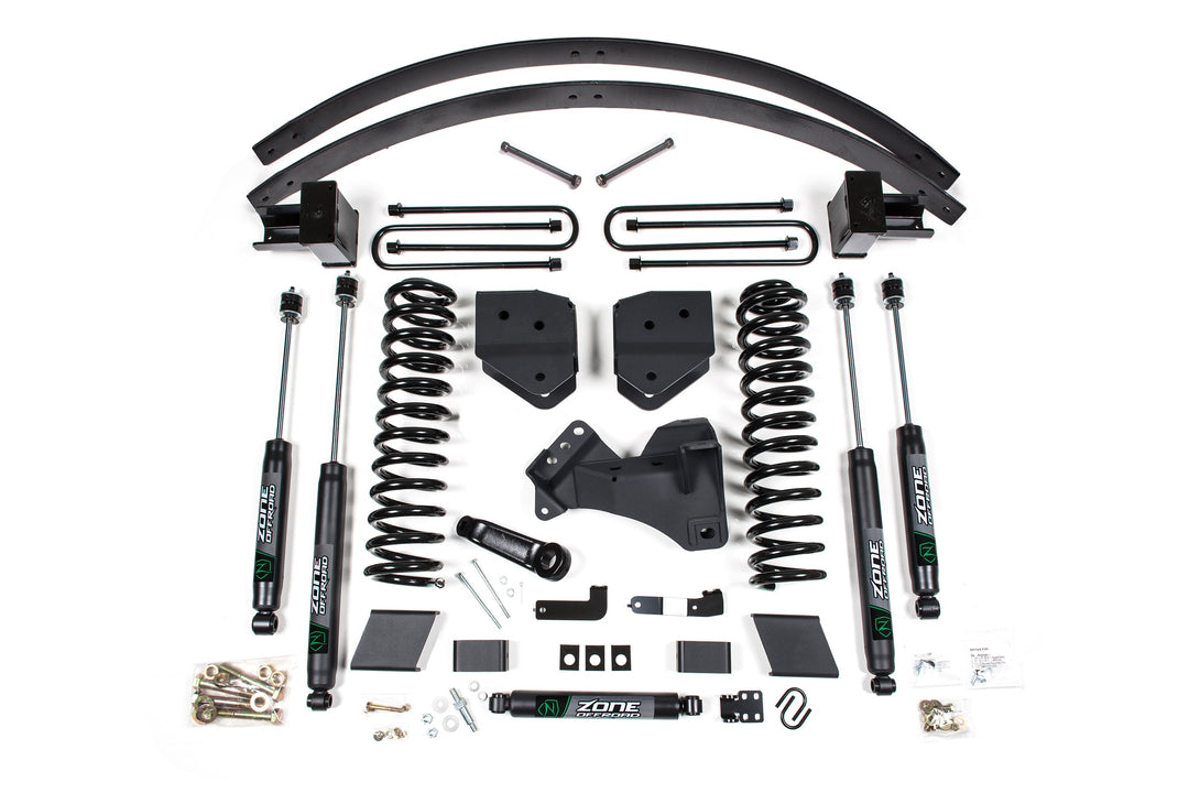 Zone Offroad - 6" Lift Kit - Ford F-250/F-350 Super Duty (2017-2019) 4WD - Gas - Zone Offroad