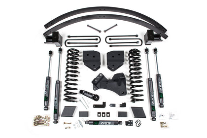 Zone Offroad - 6" Lift Kit w/ Block Kit - Ford F-250/F-350 Super Duty (2017-2019) 4WD - Diesel - Zone Offroad