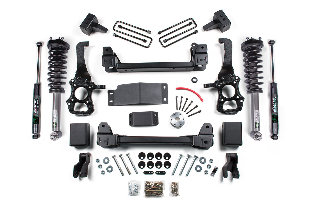 Zone Offroad - 4 Inch Lift Kit - Ford F-150 (2015-2020) 4WD - Zone Offroad