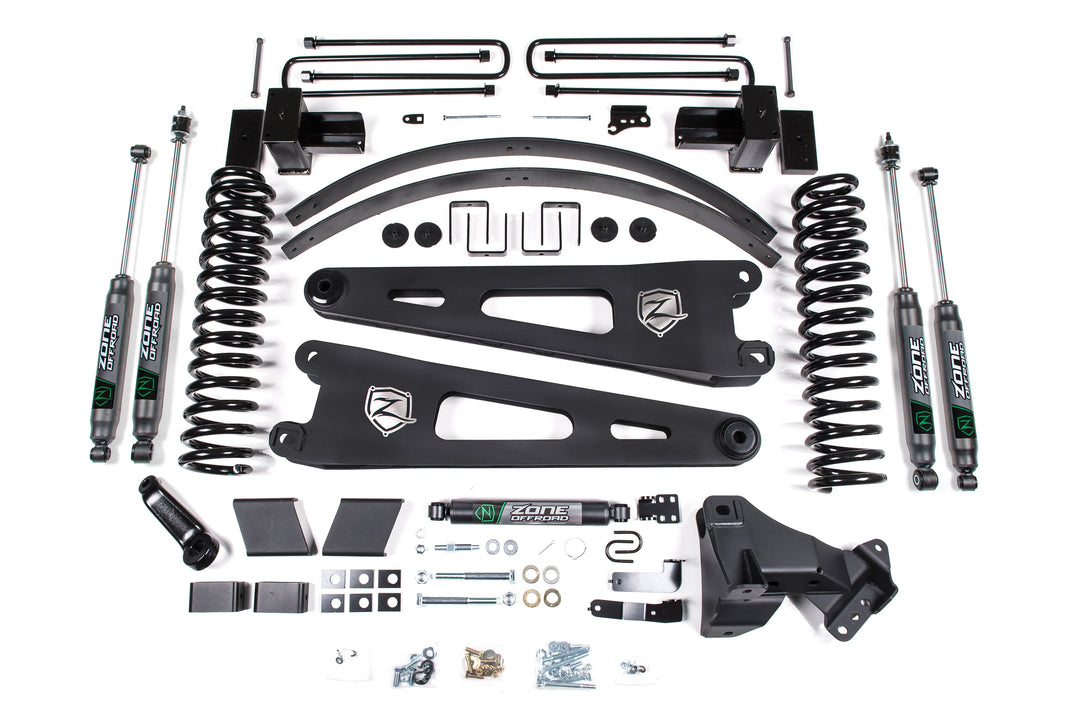 Zone Offroad - 6" Lift Kit - Ford F-250/F-350 Super Duty (2017-2019) 4WD - Diesel - Zone Offroad